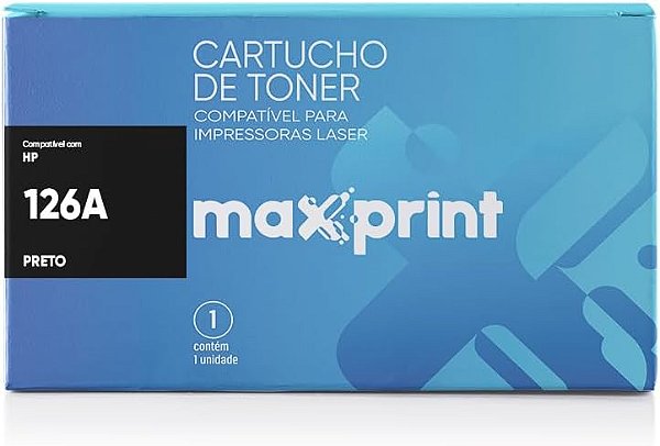 TONER MAXPRINT/HP 126A BLACK CE310A