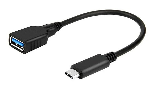 Cabo Adaptador USB-C para USB 3.0 Fêmea 20cm Comtac 20129337 - Infopeças