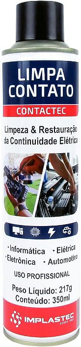 LIMPA CONTATO 217G 350ML CONTACTEC IMPLASTEC