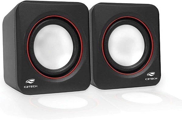 CAIXA DE SOM SPEAKER 2.0 SP-301BK C3T