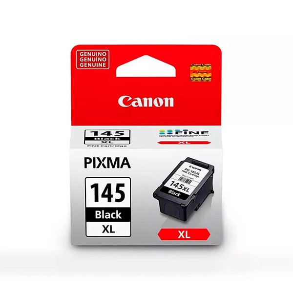 CARTUCHO CANON PG145 XL PRETO MG2410/2510/2910