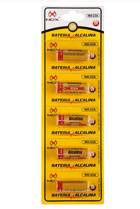 BATERIA ALCALINA 12V  MOX 23A UNIDADE