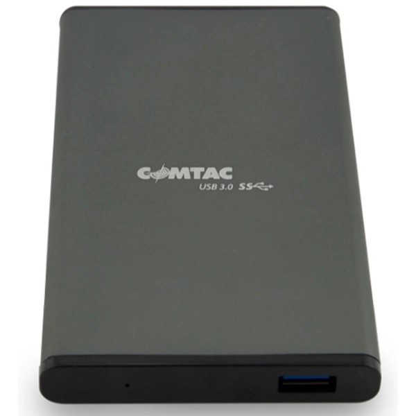 CASE USB 3.0 METALLIC BLACK 5 GB PARA HDD SATA 2.5 COMTAC 24119389