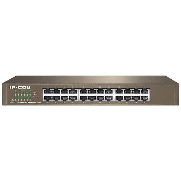 SWITCH IP-COM 24PT GIGABIT G1024D