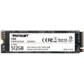 SSD Patriot P300 512GB M.2 2280 NVMe PCIe Gen 3x4 - P300P512GM28 - Infopeças
