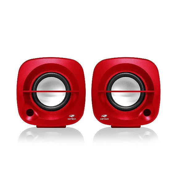 CAIXA DE SOM SPEAKER 2.0 SP-303 RED C3T