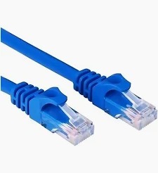 Cabo de Rede Patch Cord Cat6 5m Azul PlusCable PC-ETH6U50BL | Infopeças