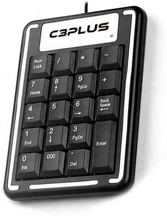 TECLADO NUMERICO USB KN-11BK C3TECH