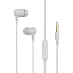 Fone de Ouvido Intra-Auricular C3Tech EP-07WH Branco P3 com Microfone