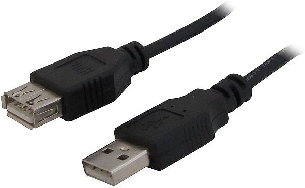 CABO EXTENSÃO PARA USB 2.0 AM X AF 3 METROS PC-USB3002