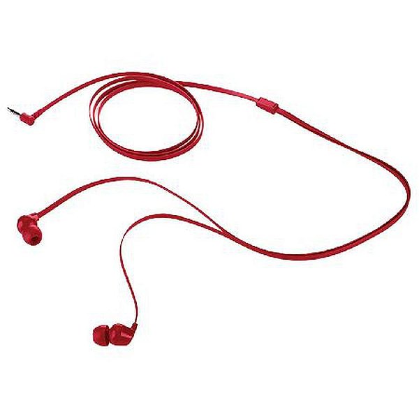 FONE DE OUVIDO INTRA H100 VERMELHO HP