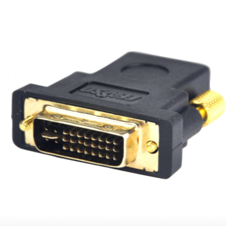 ADAPTADOR FCA-11B HDMI FEMEA NORMAL X DVI MACHO 24+5 PINOS DVI-I - FEASSO 67