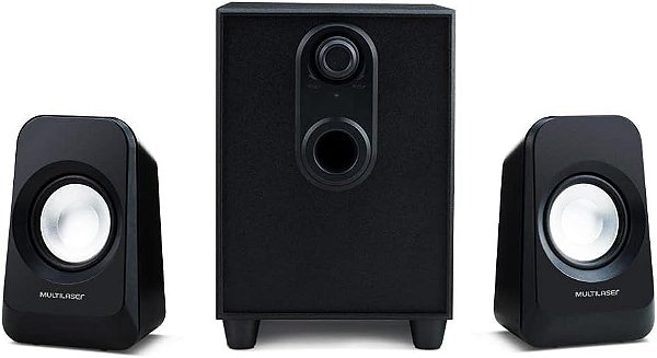 CAIXAS DE SOM 20W BIVOLT GRAVES PTO SP377
