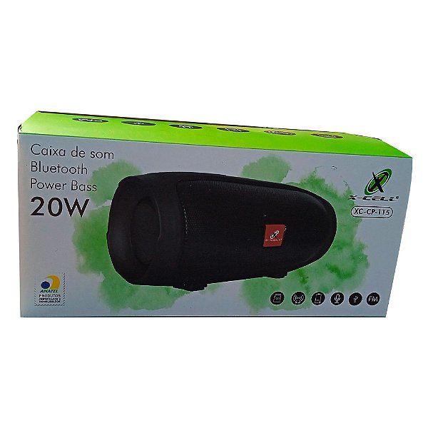 CAIXA DE SOM PORTATIL  X-CELL  XC-CP-115