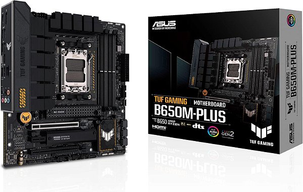 PLACA MÃE PARA AMD ASUS B650M-PLUS TUF GAMING AM5 DDR5 90MB1BG0-C1BAY0