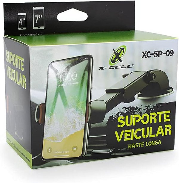 SUPORTE VEICULAR P/ CELULAR MOD: XC.SP-09 MARCA: X-CELL