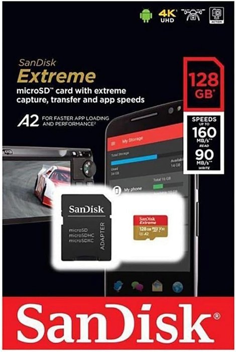 CARTAO MEMORIA SD EXTREME PRO 256GB SANDISK