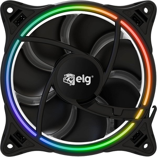 COOLER FAN ELG PRO KAZERYU 120MM RAINBOW - CFPKR1BRA