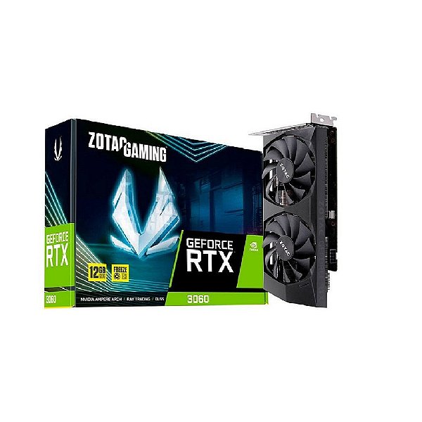 PLACA DE VIDEO GPU NV RTX3060 12GB GDDR6 ZOTAC ZT-A30600P-10M