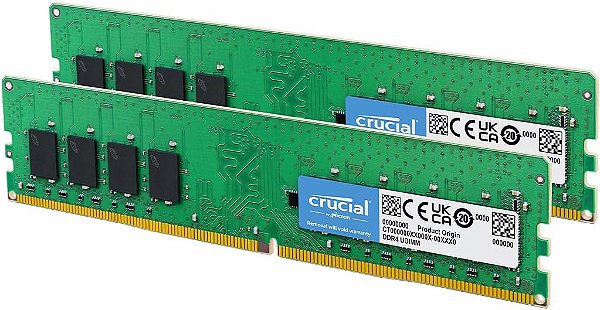 MEMORIA PARA DESKTOP DDR4 16GB 3200MHZ CRUCIAL CT16G4DFRA32A