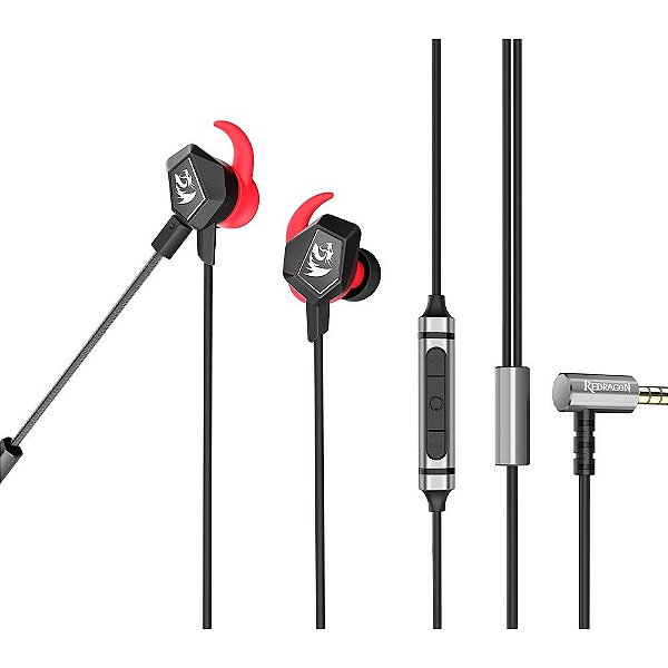 FONE COM MICROFONE GAMER REDRAGON BOMBER ELITE E300