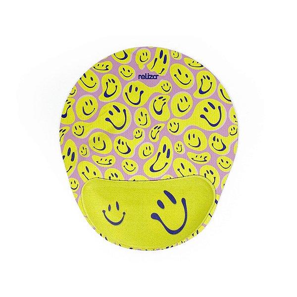 MOUSEPAD ERGONOMICO COMFORT FUN SMILE RELIZA 008537