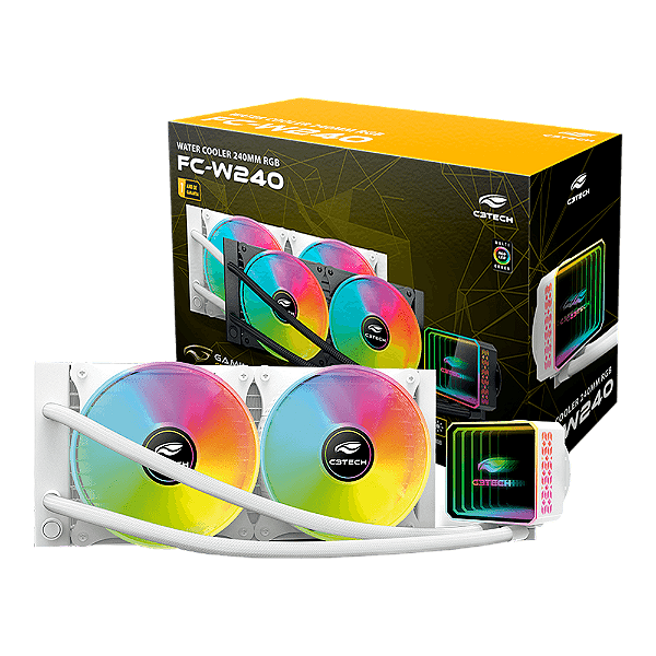 WATER COOLER FC-W240WHRGB BRANCO C3T