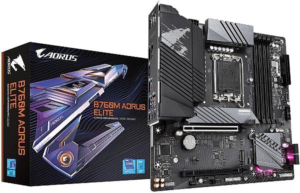 PLACA MÃE A ELITE DDR4 1.2 GIGABYTE B760M