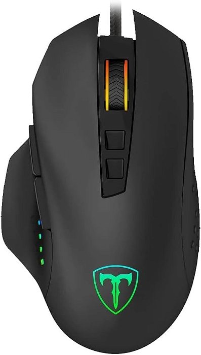MOUSE GAMER COM FIO CAPTAIN PRETO T-DAGGER T-TGM302