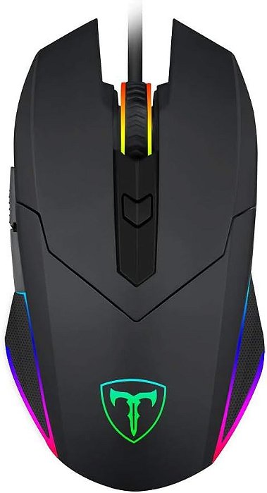 MOUSE COM FIO T-DAGGER LANCE CORPORAL PRETO RGB T-TGM107