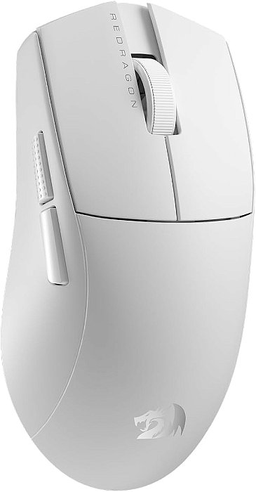 MOUSE GAMER SEM FIO KING PRO BRANCO REDRAGON M916W-PRO-1K