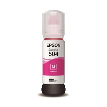 Refil de Tinta Epson T504322-BR Magenta Original 70ml EcoTank | Infopeças