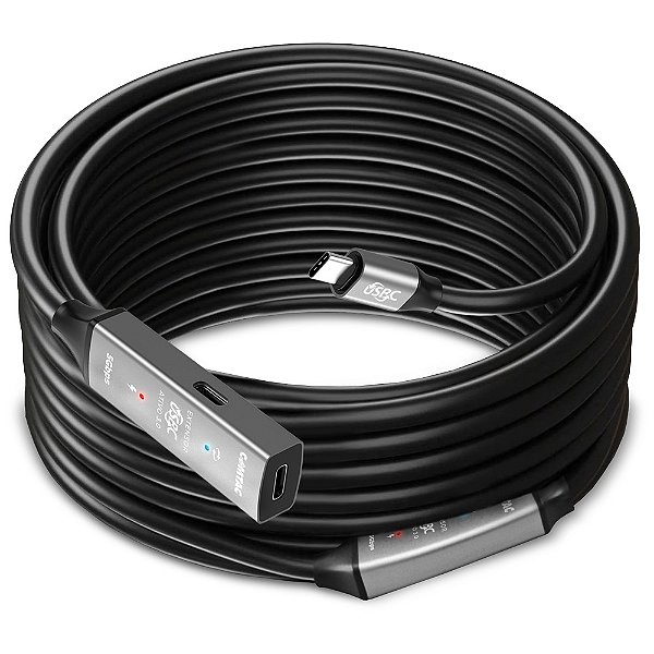 CABO DE EXTENSAO COMTAC USB-C PARA USB-C (3.1 GEN 1) CM/CF (15 METROS) - 20129423