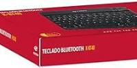 TECLADO S/FIO BT K-BT40BK MINI C3T 303020830100