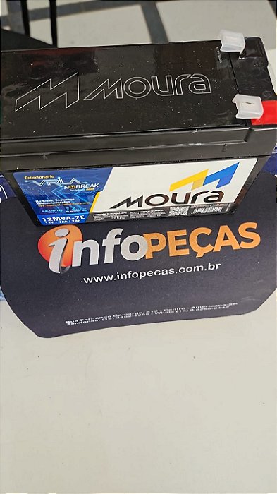 Bateria Selada Moura 12V 7Ah para Nobreak e Alarme