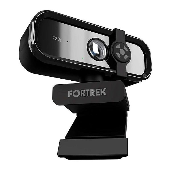Webcam Fortrek Vision 10 HD 720p 30FPS Plug & Play Preto Infopeças