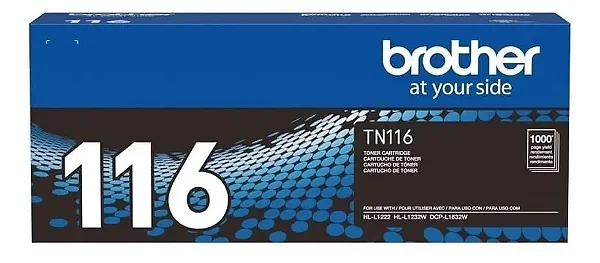 Cartucho de Toner Brother TN116BR HL-L1222W HL-L1232W DCP-L1632W