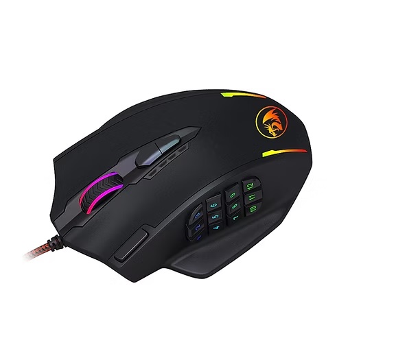 Mouse Gamer Redragon Impact M908 Preto