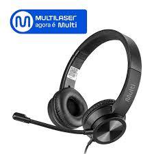 Headset com Fio HF1100 PH501 - Conexão Híbrida USB/USB-C e 150cm