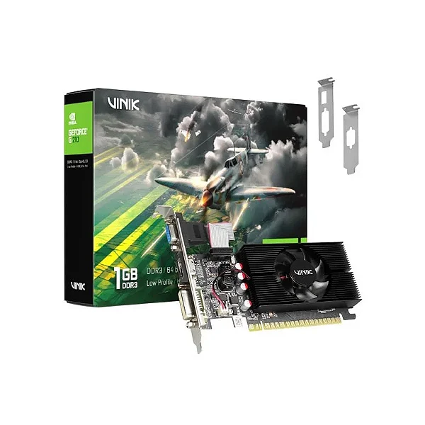 PLACA DE VIDEO G210 1GB VINIK DDR3 64BITS LOW PROFILE - GPUVK2101GBLPOH2