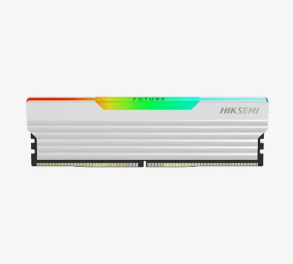 Memória DDR4 16GB 3200MHz Hiksemi Future RGB Branca HSC416U32F4 16G