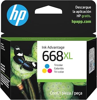 Cartucho HP 668XL Tri-Color 7FP38VL DeskJet 2970 4370 | Infopeças