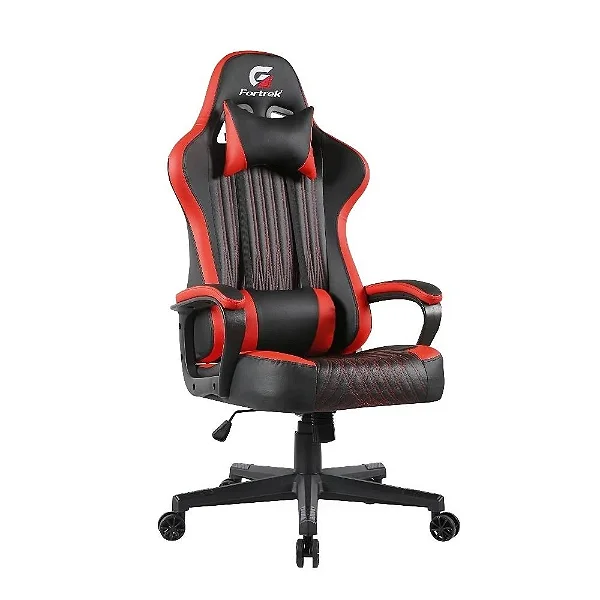 Cadeira Gamer Fortrek Vickers Preta e Vermelha PT/VM