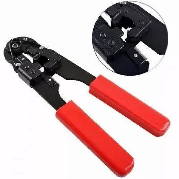 Alicate Crimpador RJ45 Cabo de Rede 3 em 1 X-Cell - XC-AL2