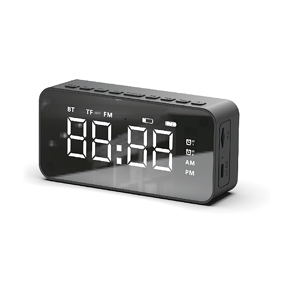 Caixa de Som Bluetooth com Relógio Digital X-Cell XC-CP-211
