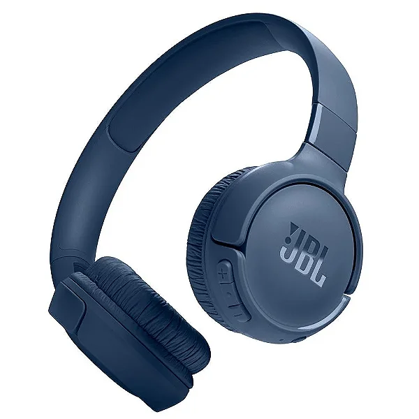 Headphone Bluetooth JBL Tune 520BT Blue Pure Bass - Azul | Infopeças