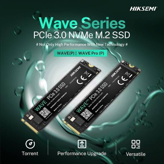 SSD M.2 NVMe Hiksemi Wave 512GB PCIe 3.0 HS-SSD-WAVE(P) | Infopeças