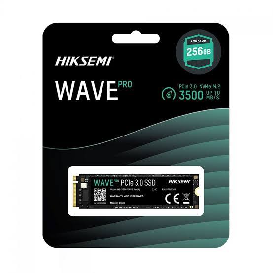 SSD M.2 NVMe Hiksemi Wave 256GB PCIe 3.0 HS-SSD-WAVE(P) | Infopeças