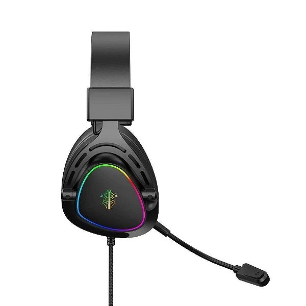 Headset Gamer Dazz GHE1000 Áudio 7.1 Virtual USB Preto | Infopeças