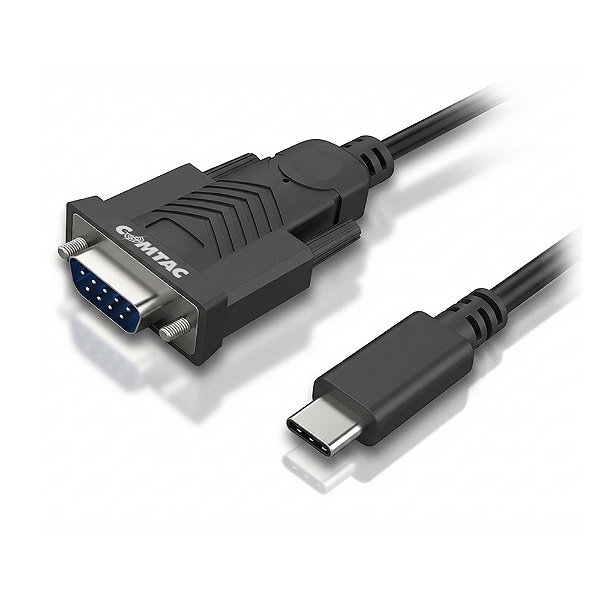 Conversor USB-C para Serial DB9 RS232 1.8m Comtac 29129464 - Infopeças